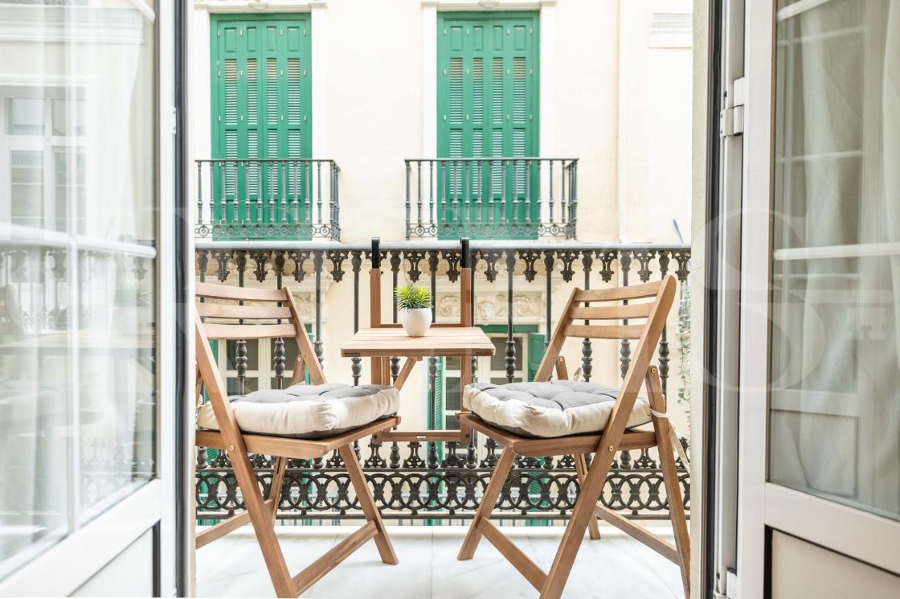 Comfortable Apartment With Balcony - Center Màlaga Exteriér fotografie